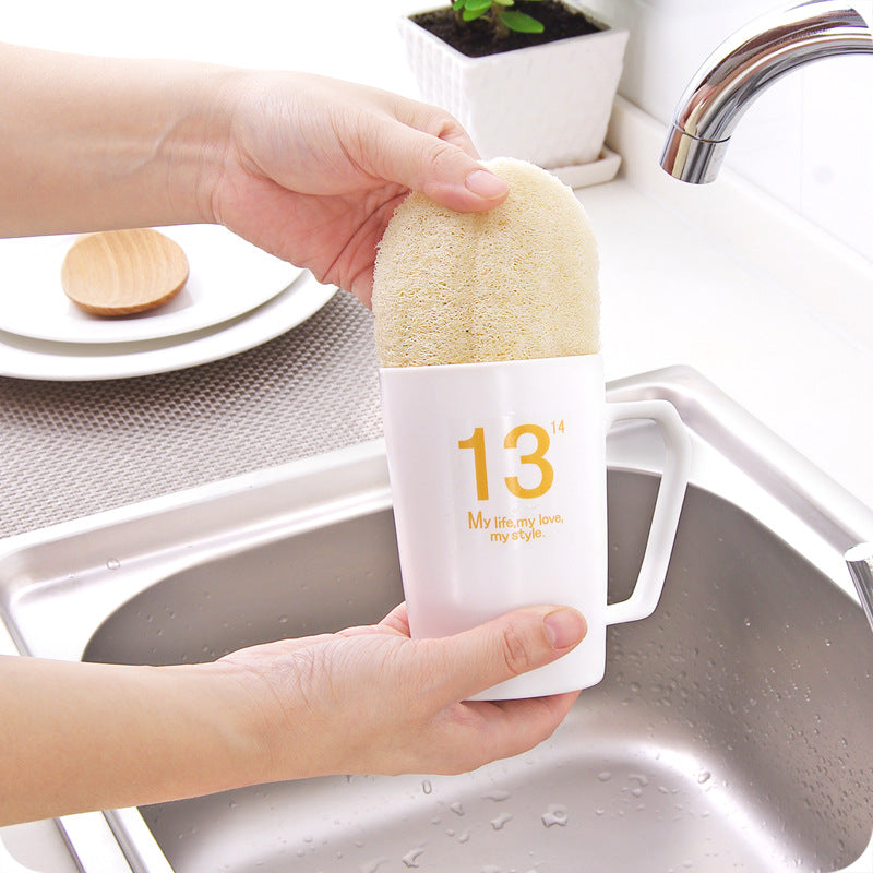 Natural Loofah Dish Scrubber