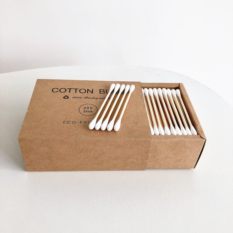 Bamboo Cotton Buds (200 Pack)