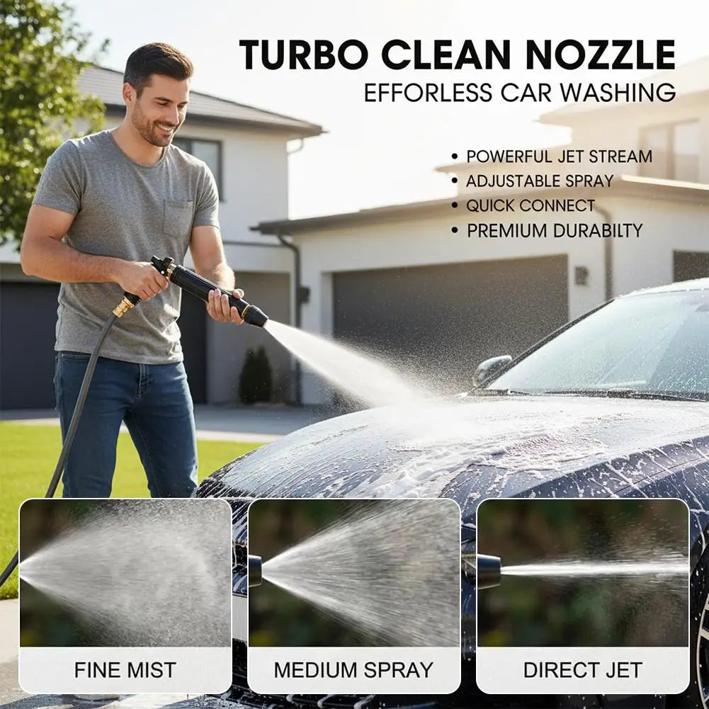 Adjustable High-Pressure Garden Water Spray Nozzle