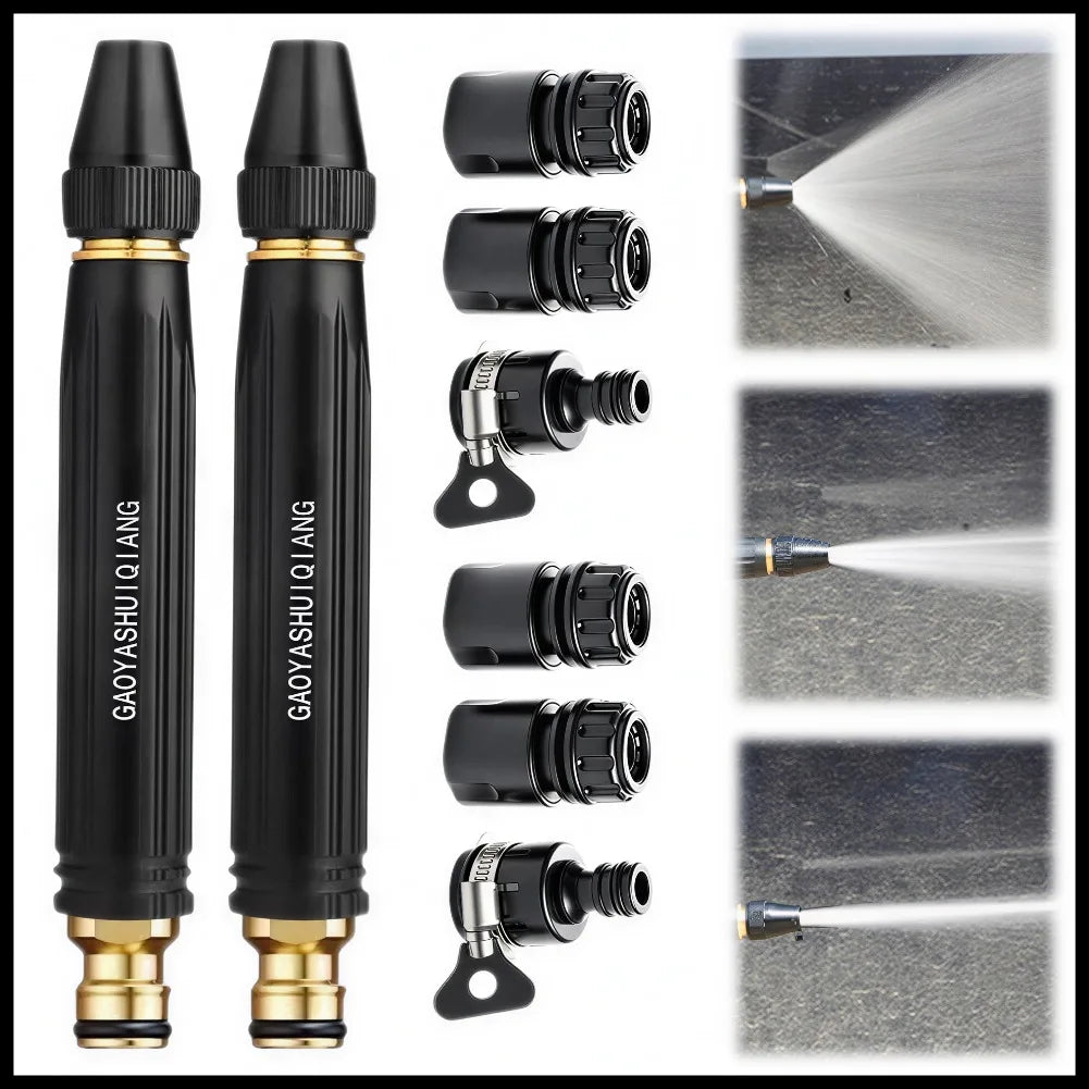 Adjustable High-Pressure Garden Water Spray Nozzle