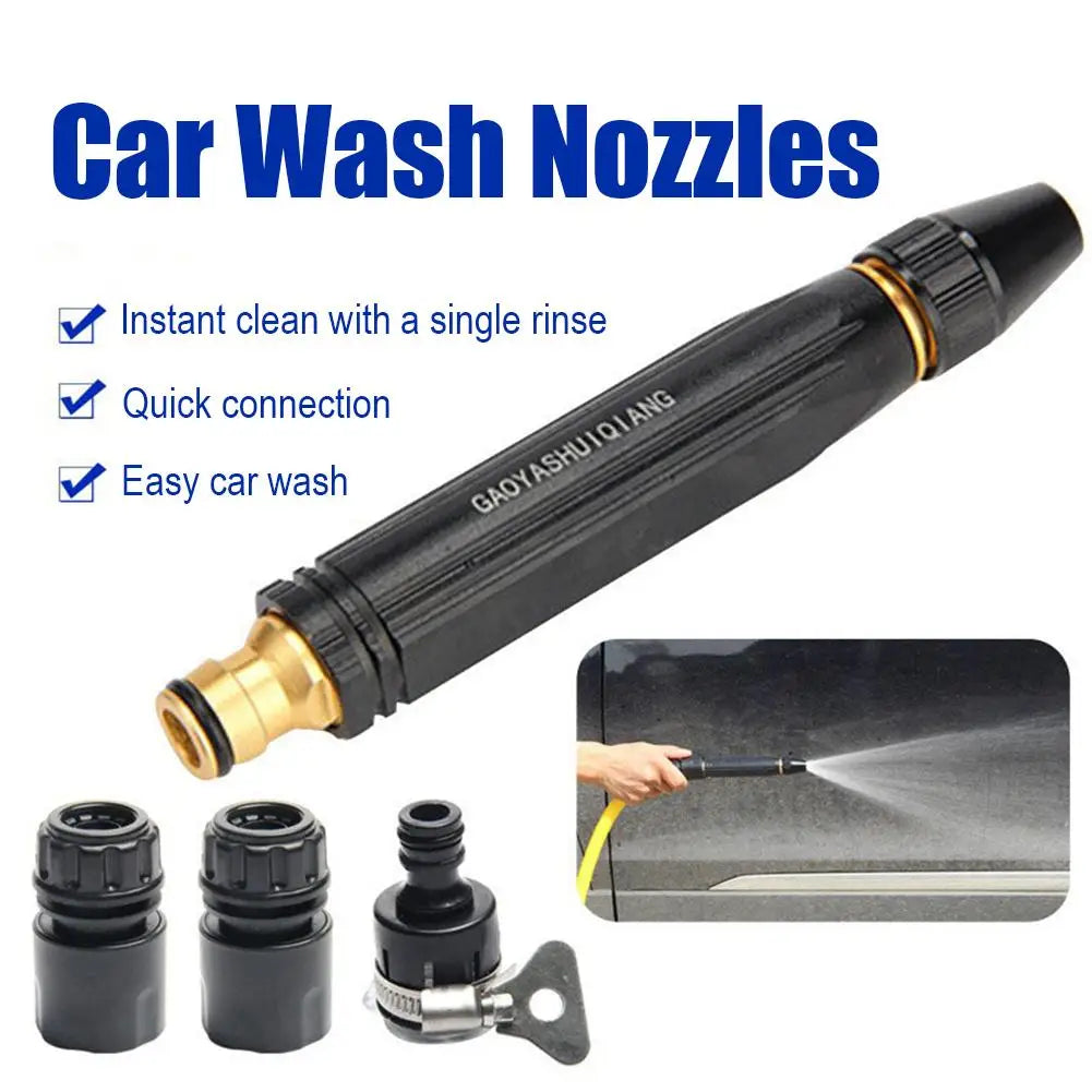 Adjustable High-Pressure Garden Water Spray Nozzle