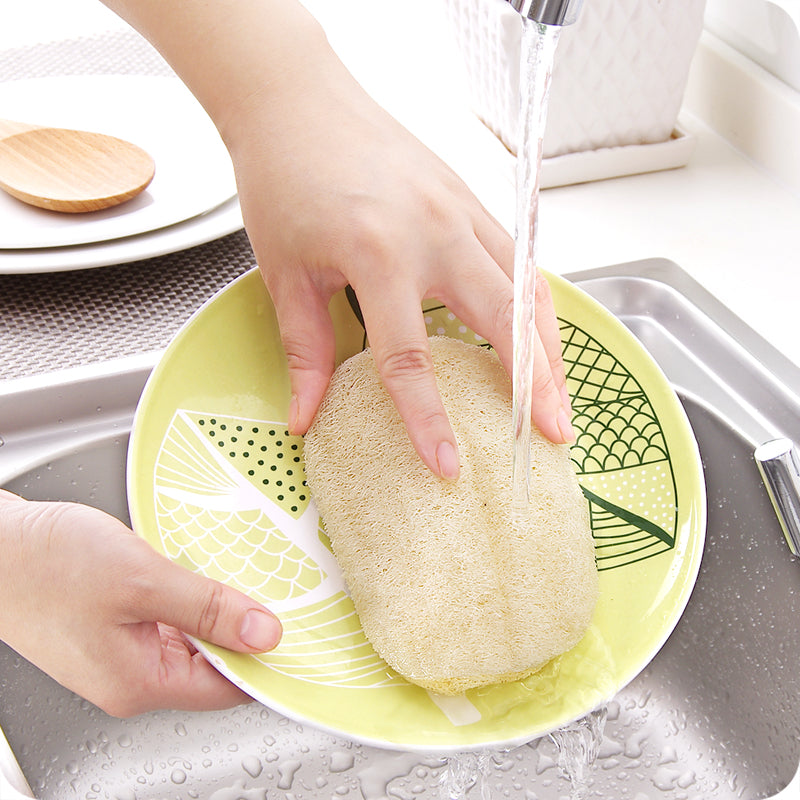 Natural Loofah Dish Scrubber