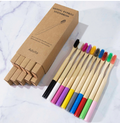 Bamboo Charcoal Toothbrushes (10-Pack)